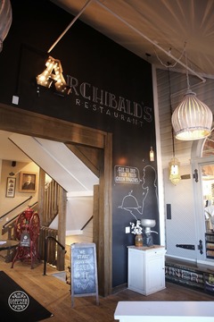 Archibald's Restaurant Dining - Archibalds restaurant signage 