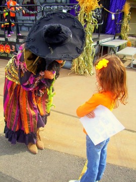 Wee Witches Weekend - gardner village witch crazy cora  