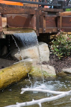 Mill Plaza Water Features - mill plaza 