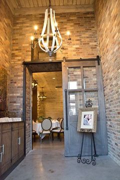 Photo Courtesy of andelinphoto.com - Gear Room Entryway Wedding 