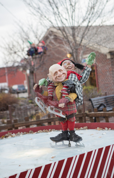 Christmas Elves at Gardner Village - The elves are out at Gardner Village 