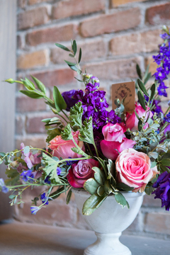 Simply Flowers at Gardner Village - Wedding Flower Centerpiece 