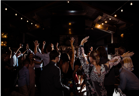 Photo Courtesy of Sarah Dixon Photography - dancing at night  