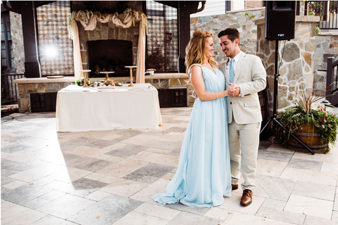 Photo Courtesy of Sarah Dixon Photography - covered wedding venue 