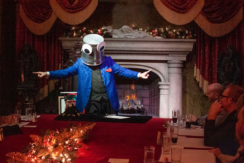 Mystique Dining  - dinner magic show at gardner village 