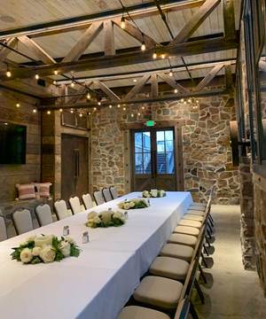 The Wheel Room located in Archibald's Restaurant  - Corporate event at Gardner Village  