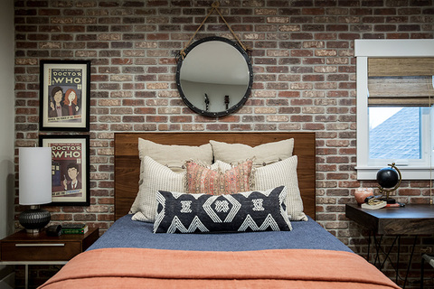 Down to Earth Projects | Castlefield Lane - Contemporary Bedroom Designer Pillows 