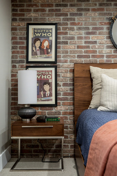 Down to Earth Projects | Castlefield Lane - Low mid century nightstand  