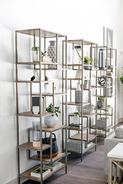 Down to Earth Projects | Urban Ridge Road - Geometric open shelving 