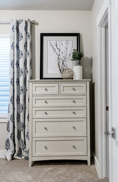 Down to Earth Projects | Jalais Lane - White chest of drawers accessories 