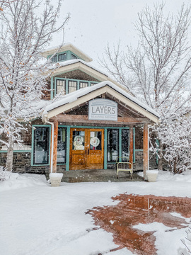 Gardner Village a Winter Wonderland - gardner village during winter  