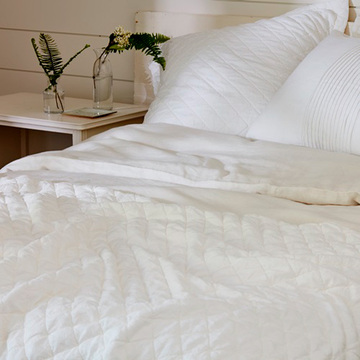 Salt River Cream Quilt - cream quilt 