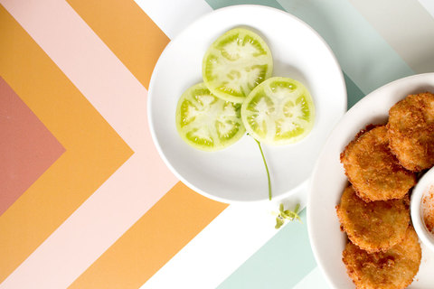  Fried Green Tomatoes