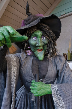 Gardner Village Witch Displays - gardner village witch display 