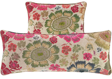 Peruvian Pillows - floral peruvian pillows 