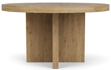  Davie Round Wood Dining Table  | Contact Us for More Information