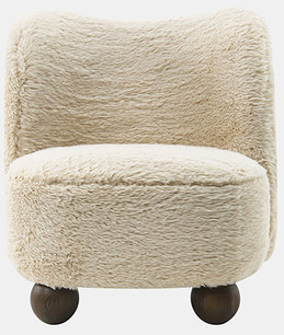  Ballfoot Fur Side Chair  | Contact Us for More Information