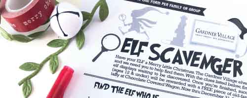 ELF SCAVENGER HUNT ELF SCAVENGER HUNT
