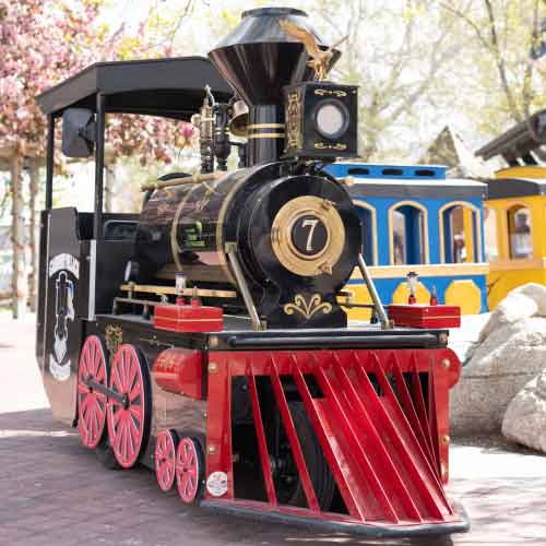 RIDE THE COTTONTAIL EXPRESS <BR>THE TRAIN SHOPPE