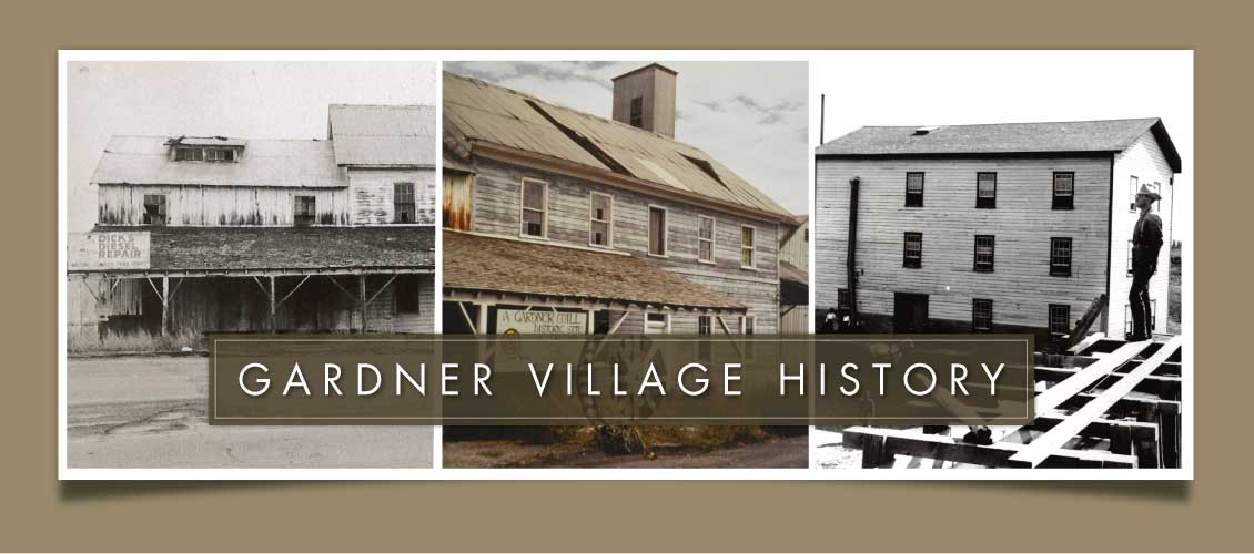 gardner village history and about us