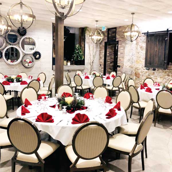 holiday event venues at gardner village