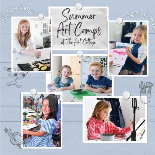 SUMMER ART CAMPS <BR>THE ART COTTAGE