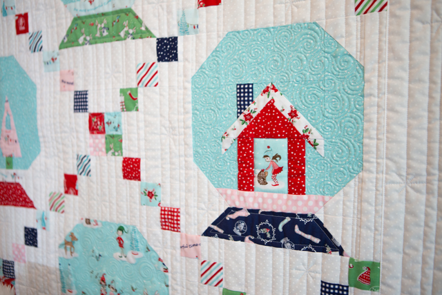 snow globe quilt