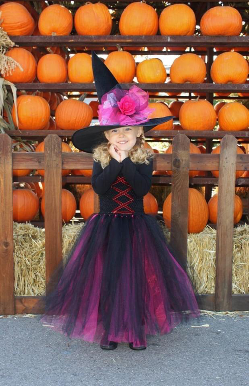 little girl witch costume idea