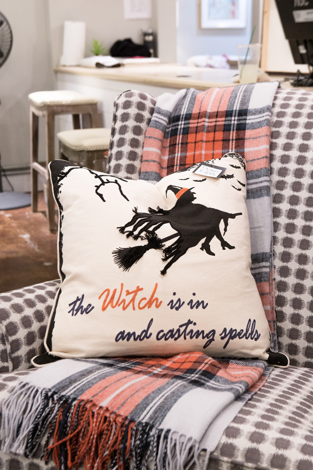 witch decorative pillow