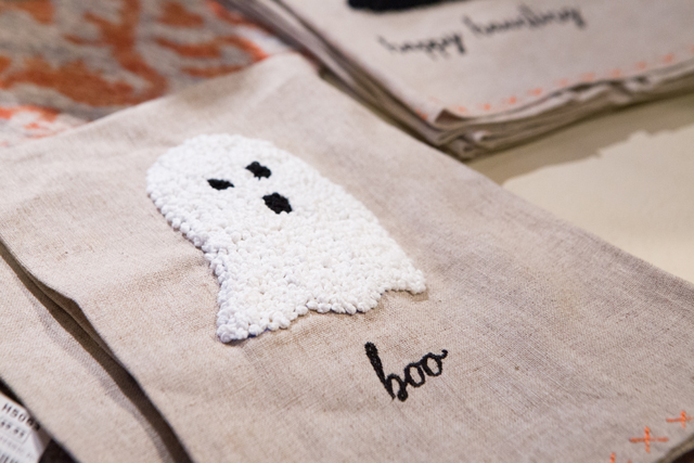 ghost dish towel