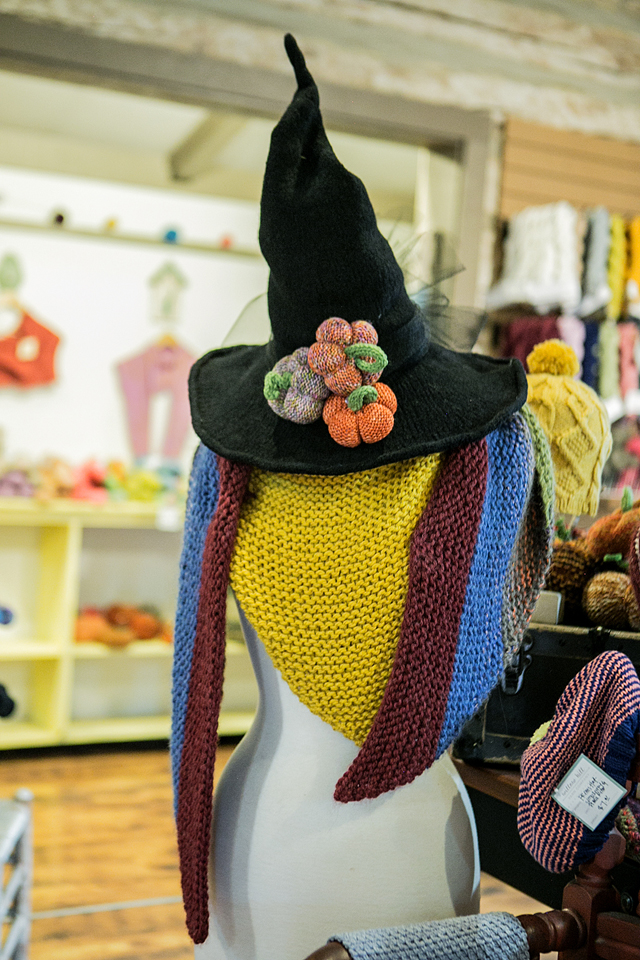 knit witch hat