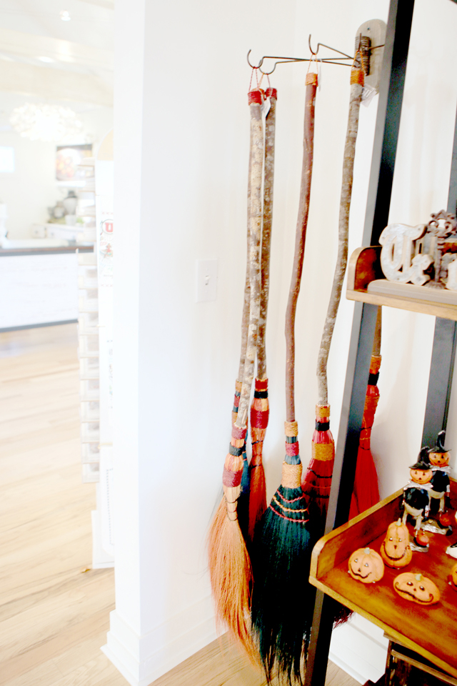 fashionable witch brooms