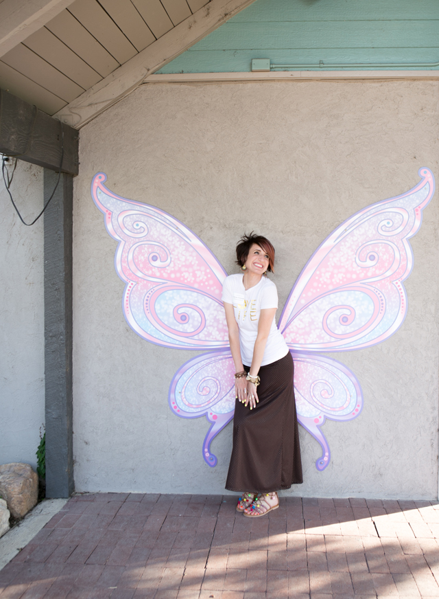 fairy wings backdrop