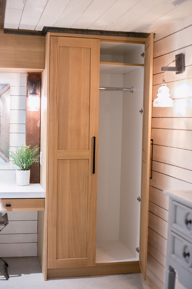 wedding dress cabinet