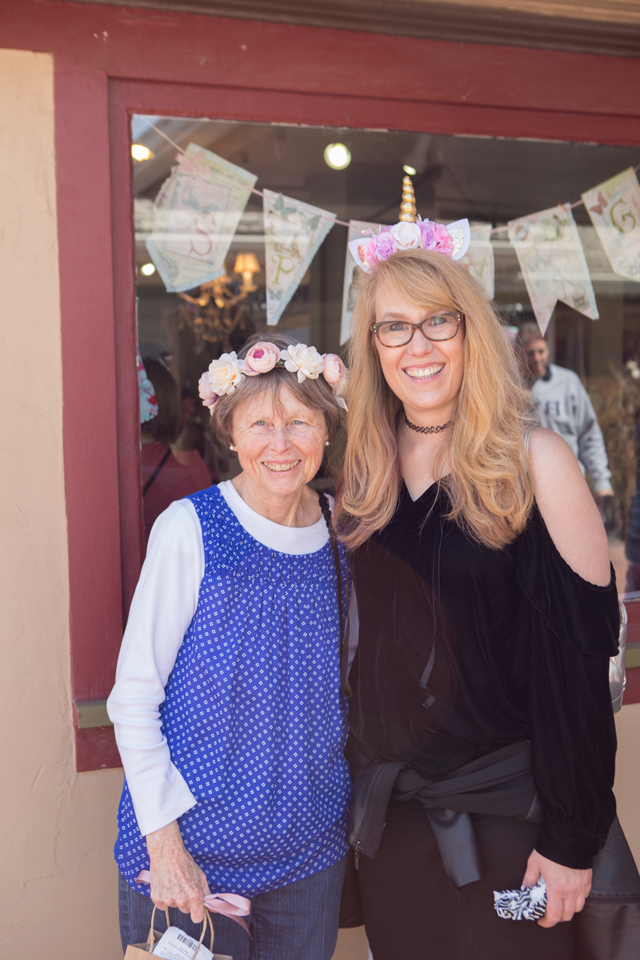 flower crown unicorn horn headband