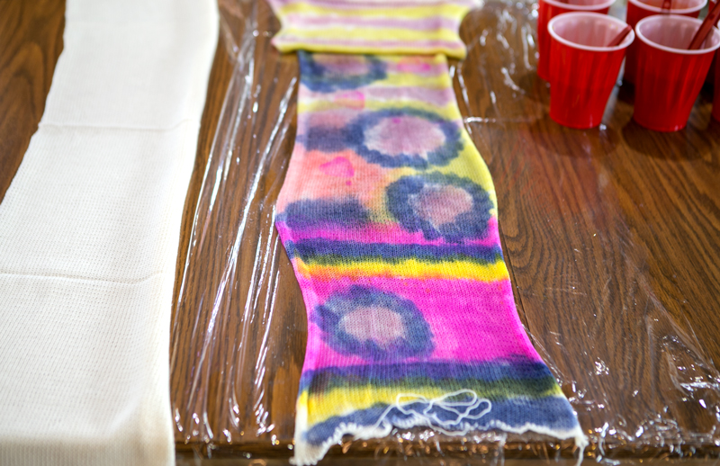 yarn dyeing class at Willow Hill Yarn Company