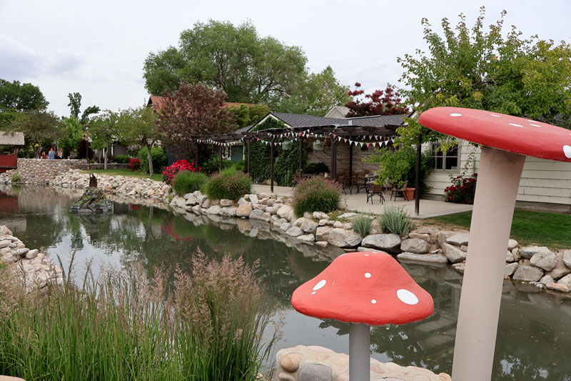 summertime at Gardner Village