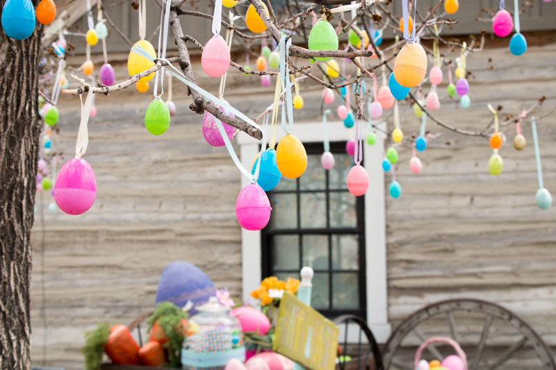 Easter Tree at Gardner Village