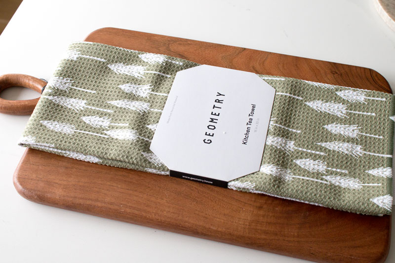 Geometry kitchen towel