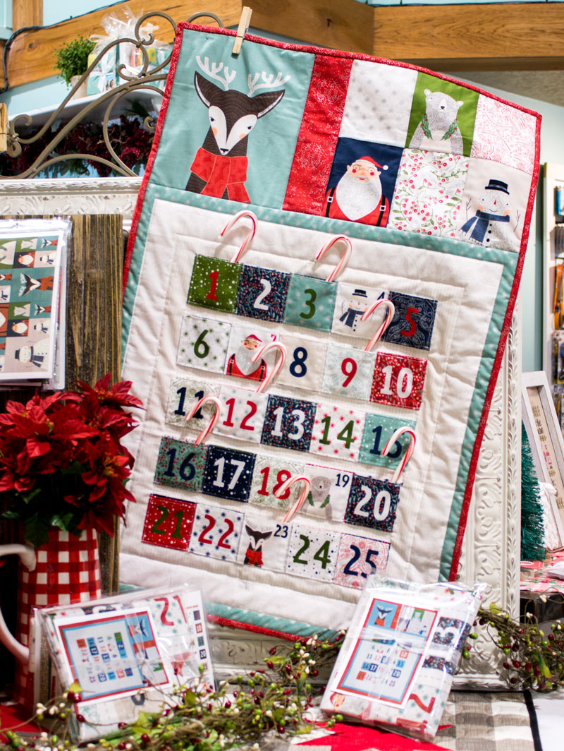 advent calendar quilt