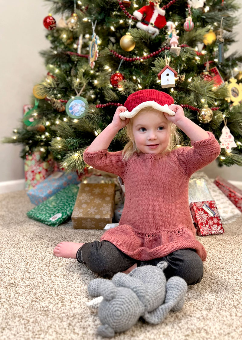 Santa Hat Beanie Pattern