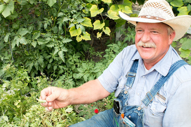 Gardner Village garden