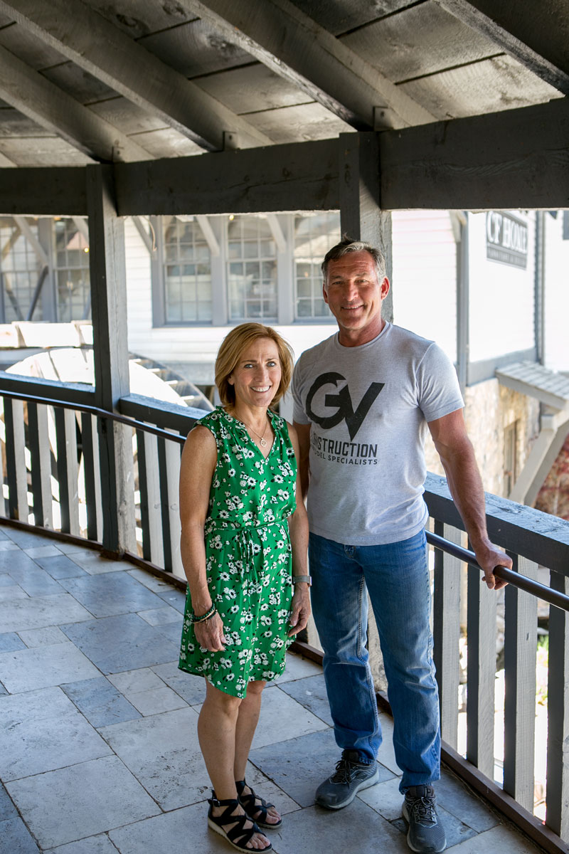 Angie Gerdes and Joe Long Gardner Village owners