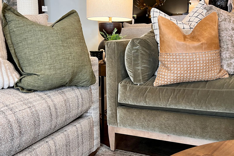 how to use green in decorating