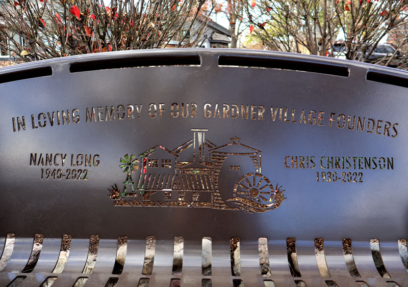 memorial at Gardner Village