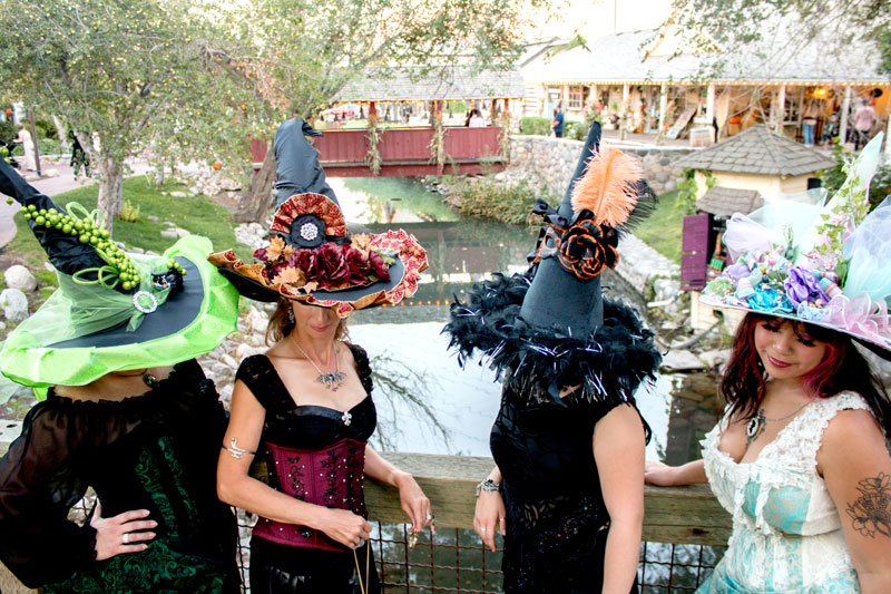 handcrafted witch hats