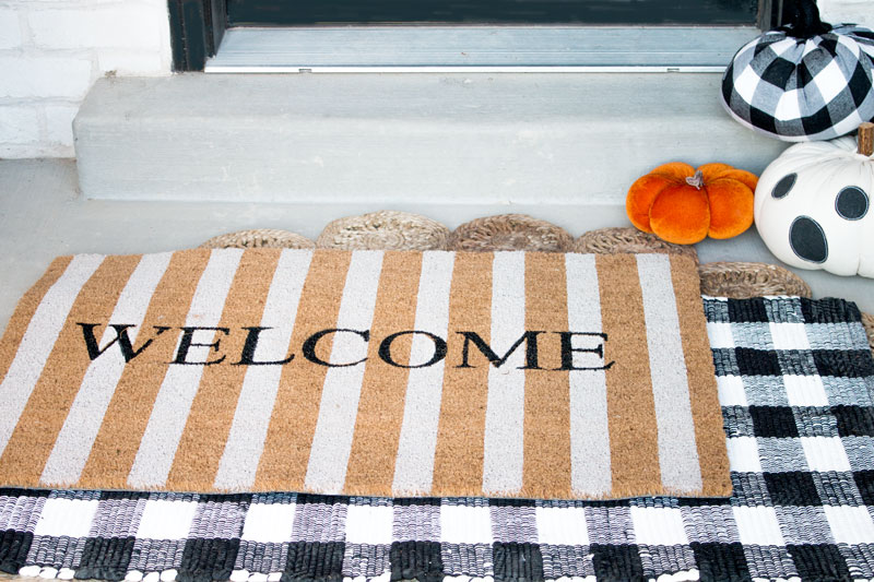 welcome mat ideas
