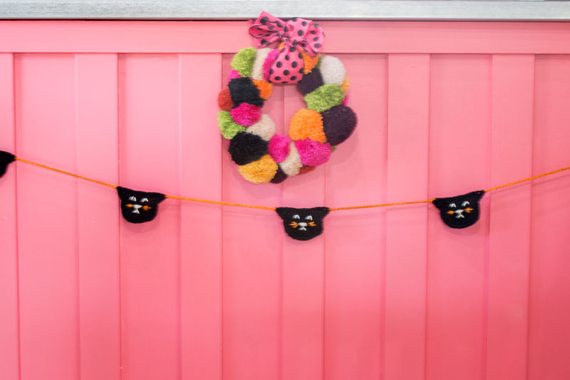 Halloween Yarn Decor