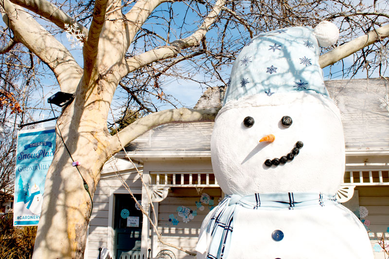 Snow place like Gardner Village