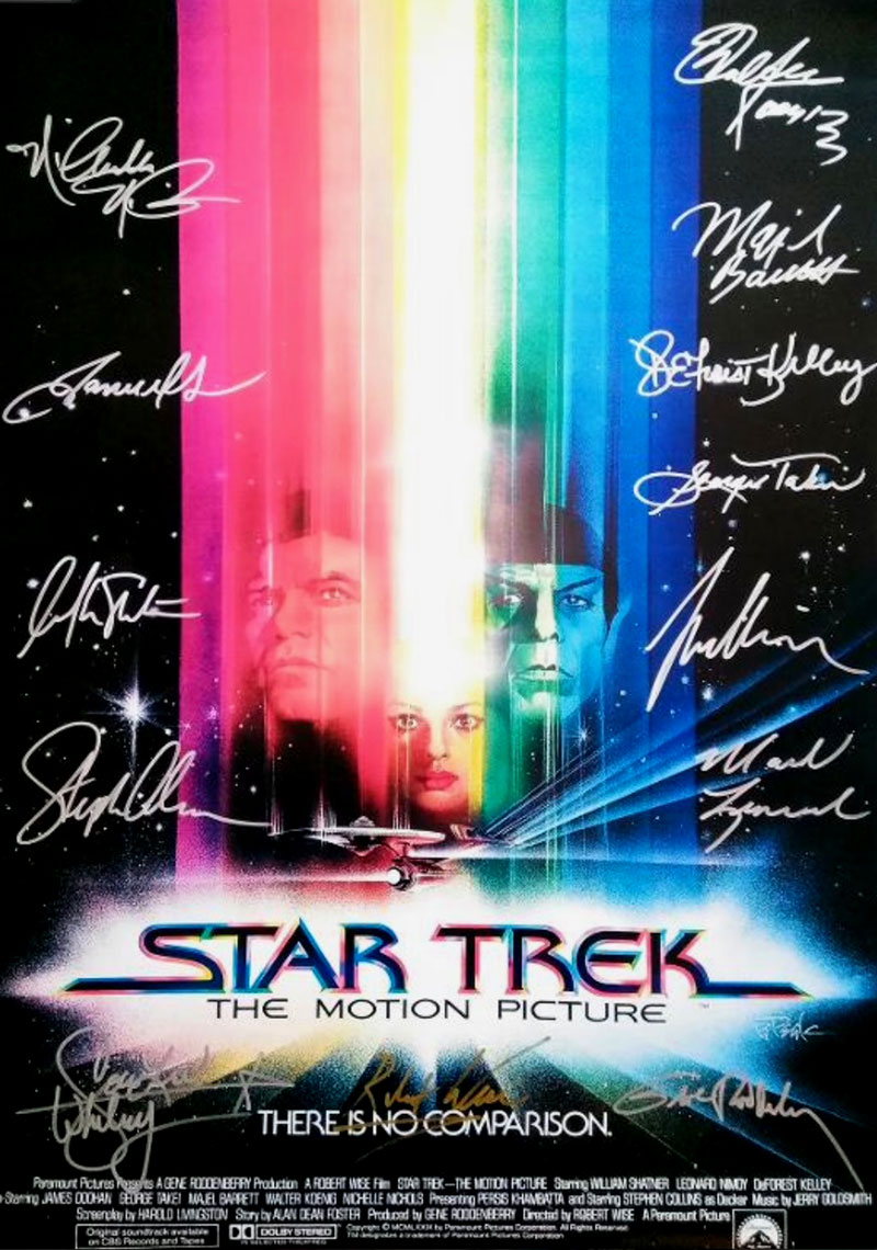 Signed Star Trek Poster